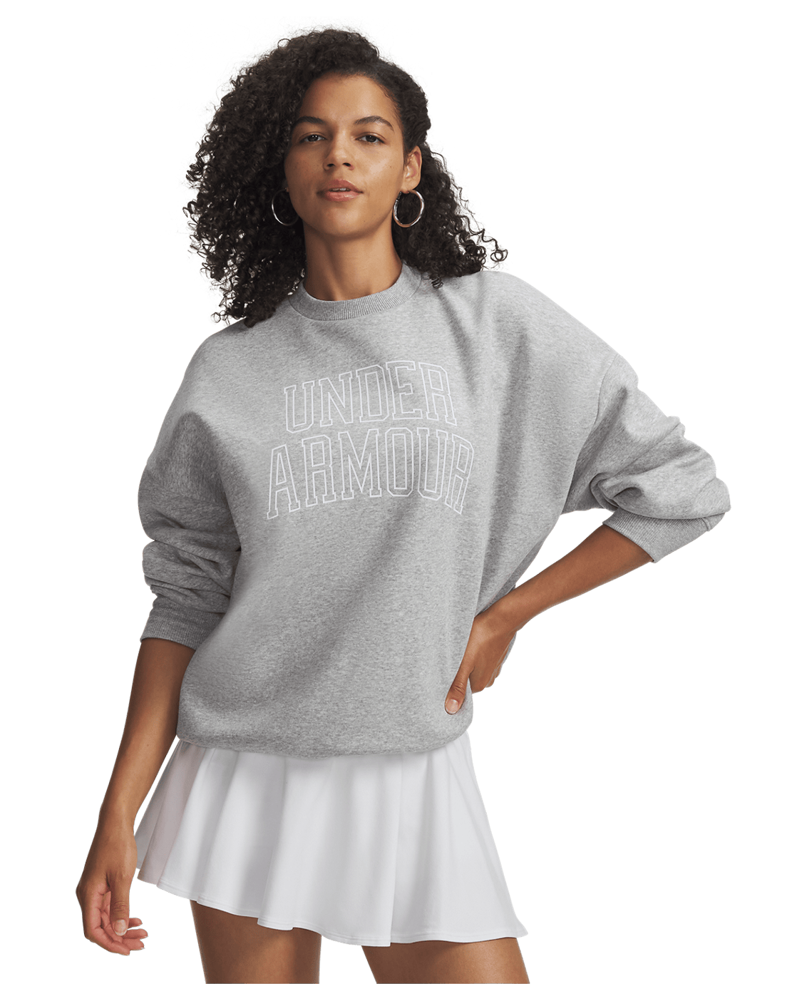 Under Armour Apparel UA Rival Fleece Varsity Women's Oversized Crew