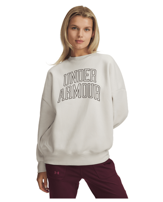 Under Armour Apparel UA Rival Fleece Varsity Women's Oversized Crew