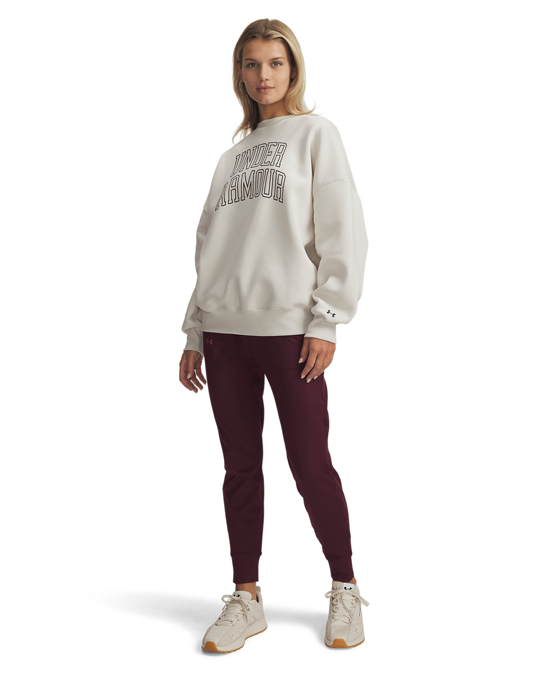 Under Armour Apparel UA Rival Fleece Varsity Women's Oversized Crew