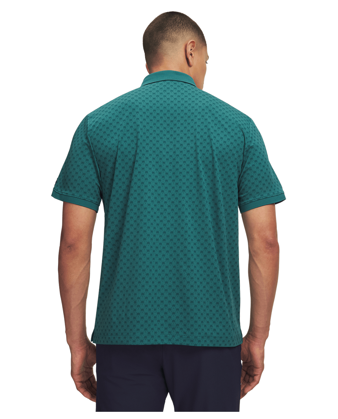 Under Armour Apparel UA ArmourDry Print Rib Men's Polo