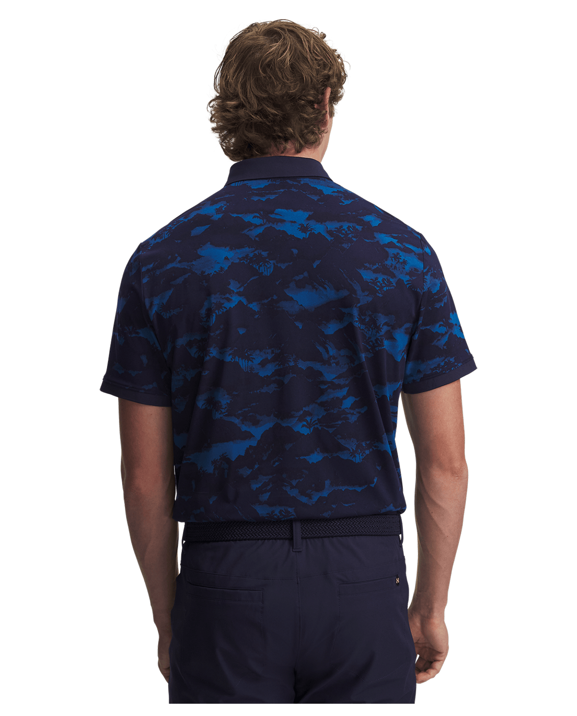 Under Armour UA ArmourDry Print Rib Men's Polo