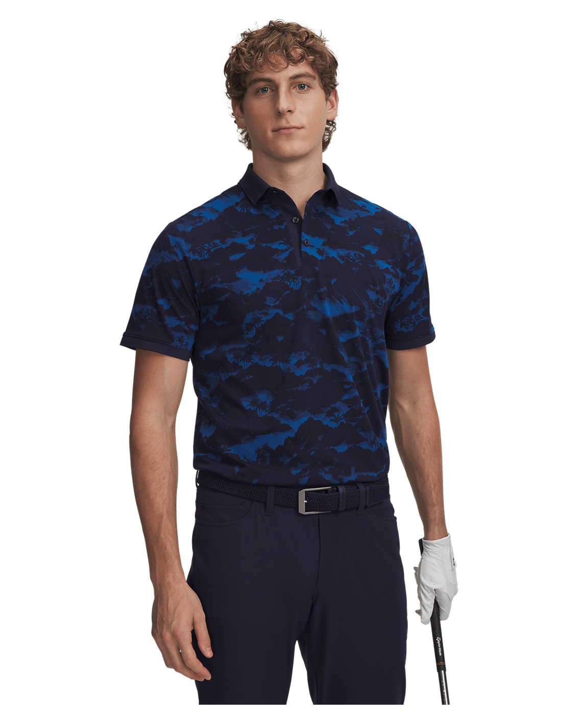 Under Armour UA ArmourDry Print Rib Men's Polo