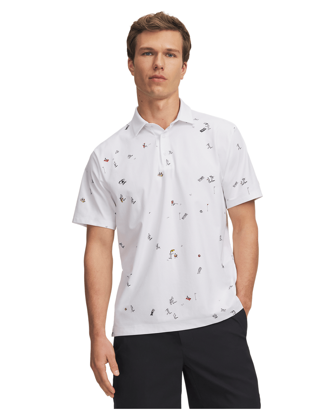 Under Armour UA ArmourDry Printed Men's Polo