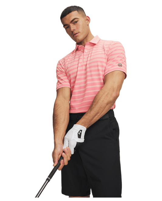 Under Armour Apparel UA ArmourDry Stripe Men's Polo
