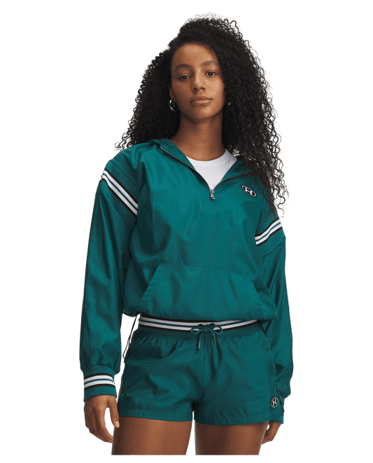 Under Armour Apparel UA Icon Woven Heritage Women's ¼ Zip