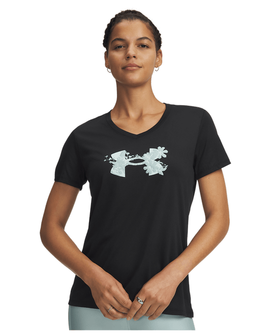Under Armour Apparel UA Tech™ Graphic Women's V-Neck Short Sleeve