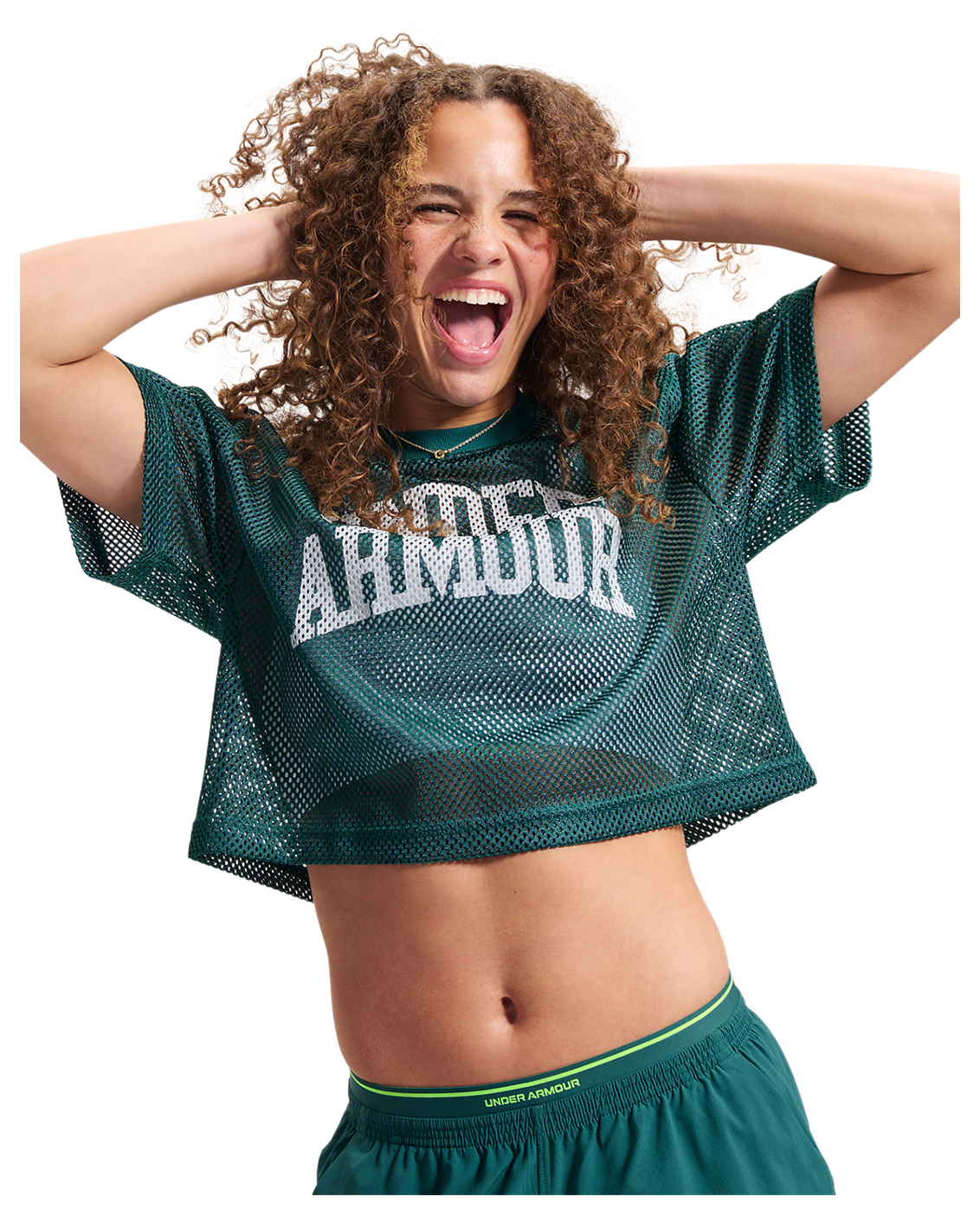 Under Armour UA Mesh Women's Crop T-Shirt