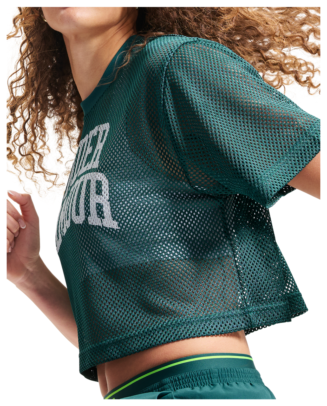 Under Armour UA Mesh Women's Crop T-Shirt