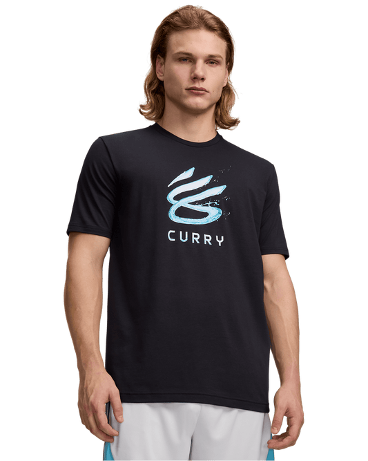 Under Armour Apparel Curry Splash Wordmark Men's T-Shirt