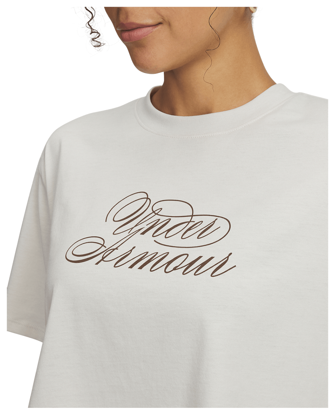 Under Armour UA W SCRIPTHEART CROP SS