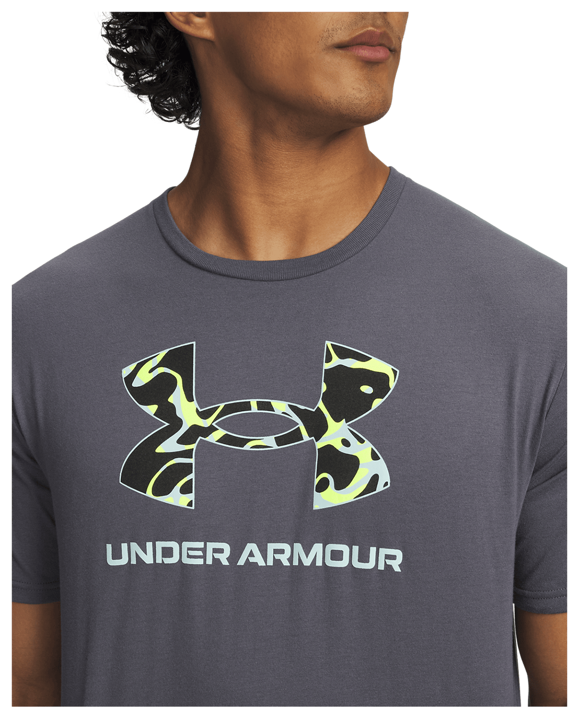 Under Armour Apparel UA Big Logo Print Fill Men's Short Sleeve