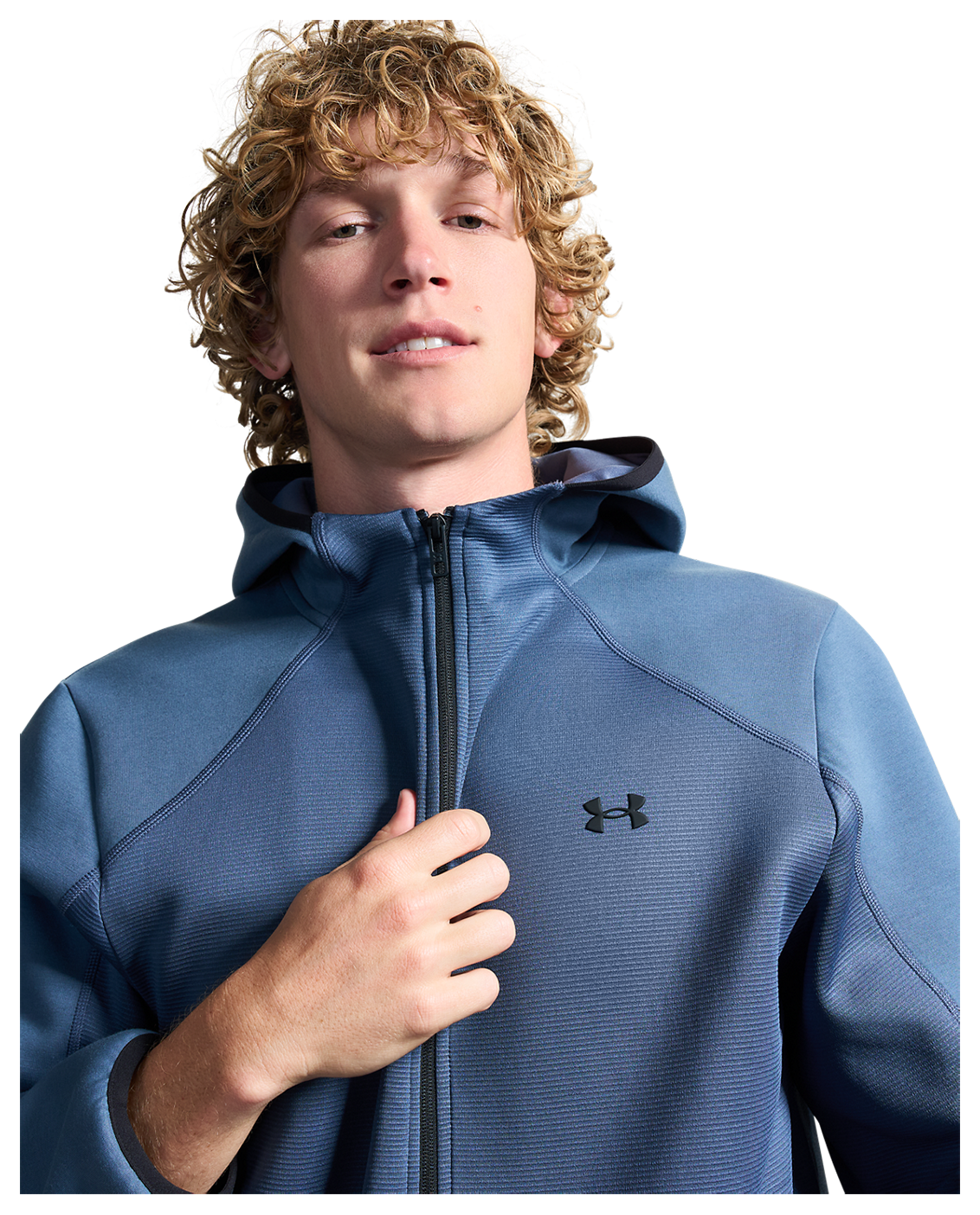 Under Armour Apparel UA Unstoppable Fleece Textured Men's Full Zip