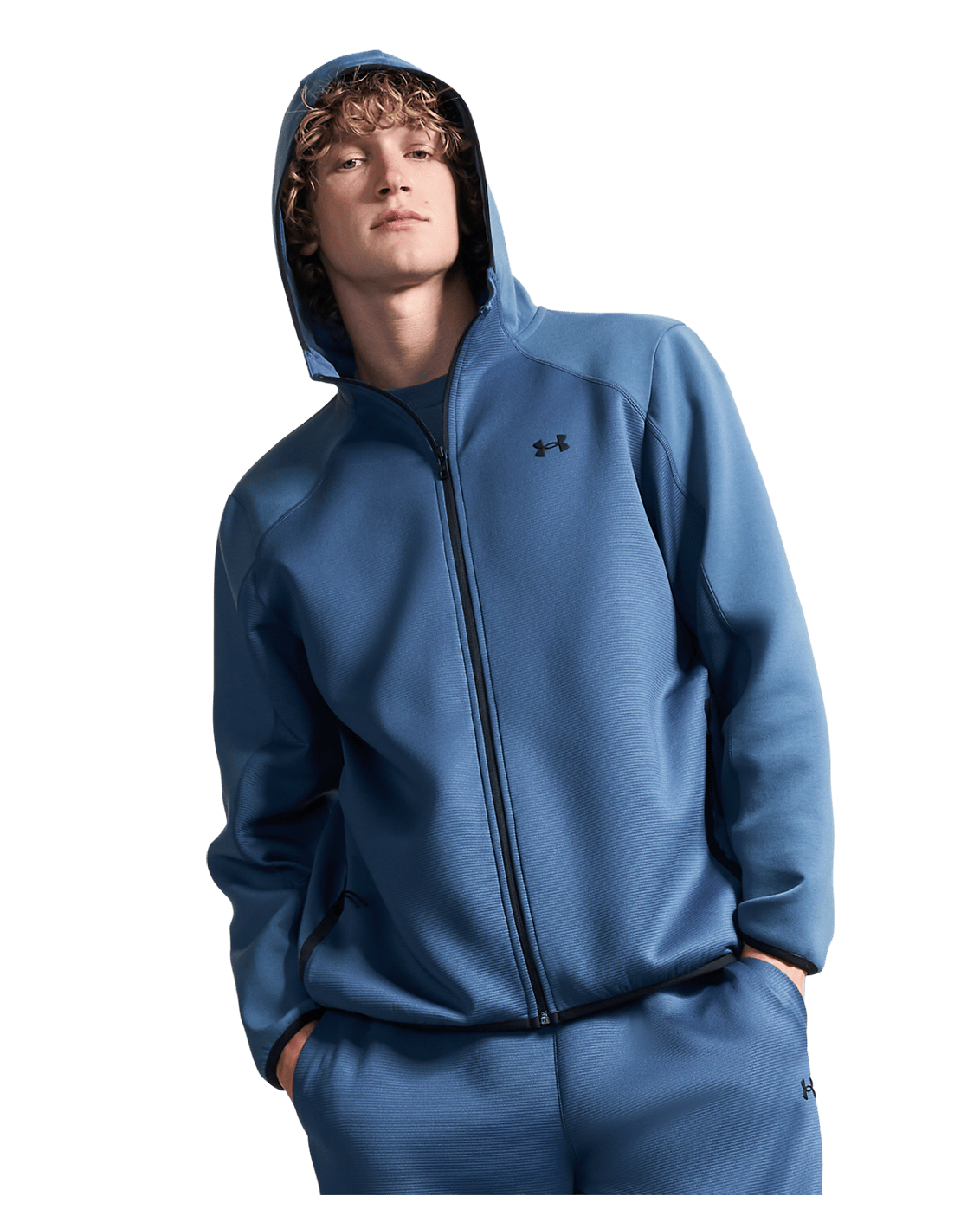 Under Armour Apparel UA Unstoppable Fleece Textured Men's Full Zip