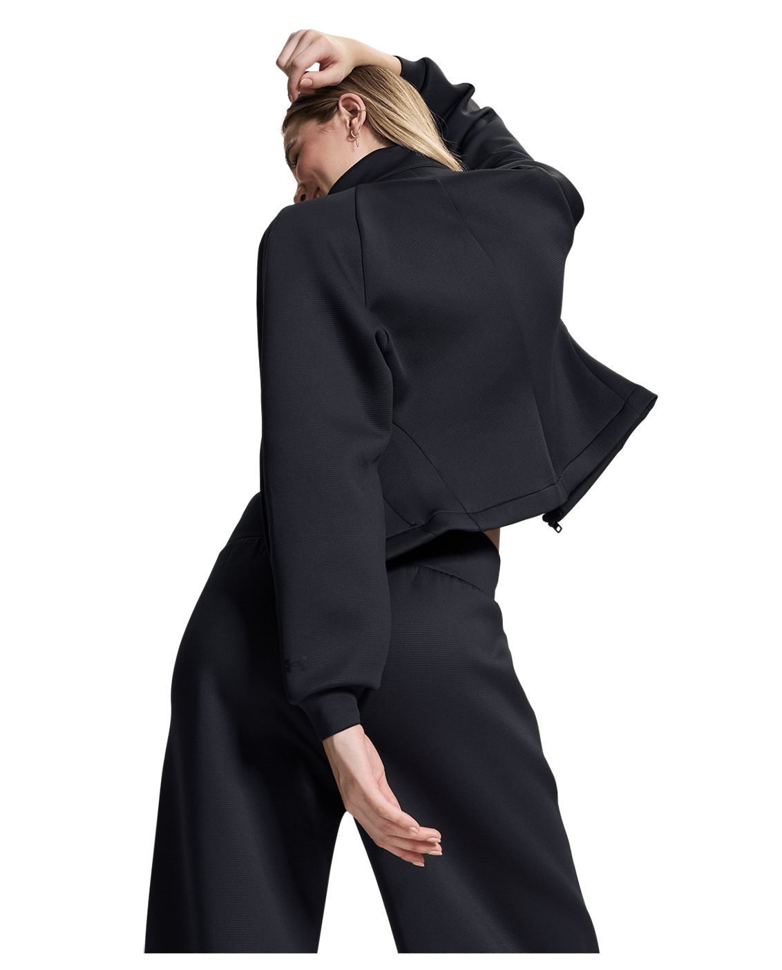 Under Armour Apparel UA Unstoppable Fleece Rib Textured Women's Full Zip