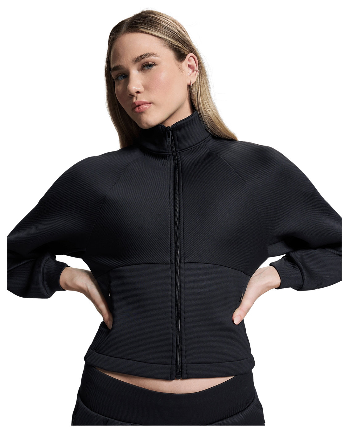 Under Armour Apparel UA Unstoppable Fleece Rib Textured Women's Full Zip