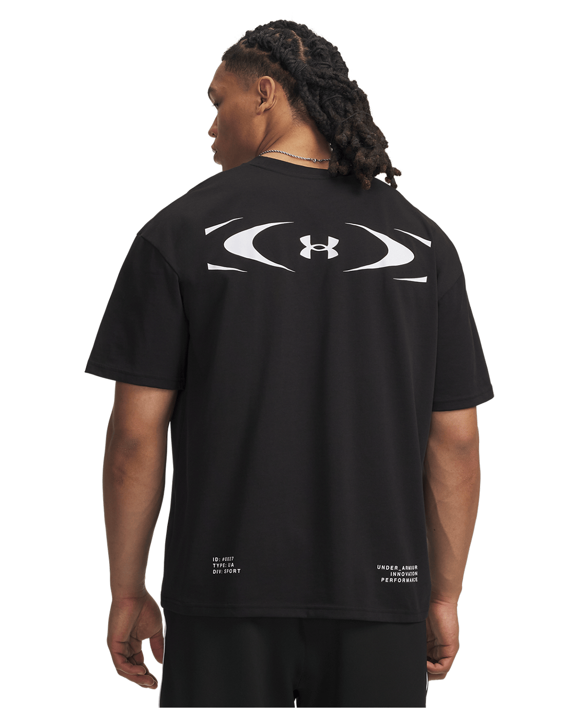 Under Armour Apparel UA Heavyweight Echo Logo Men's Oversized Short Sleeve