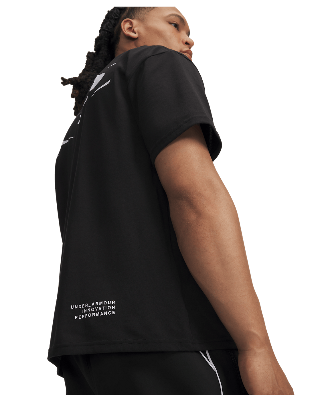 Under Armour Apparel UA Heavyweight Echo Logo Men's Oversized Short Sleeve