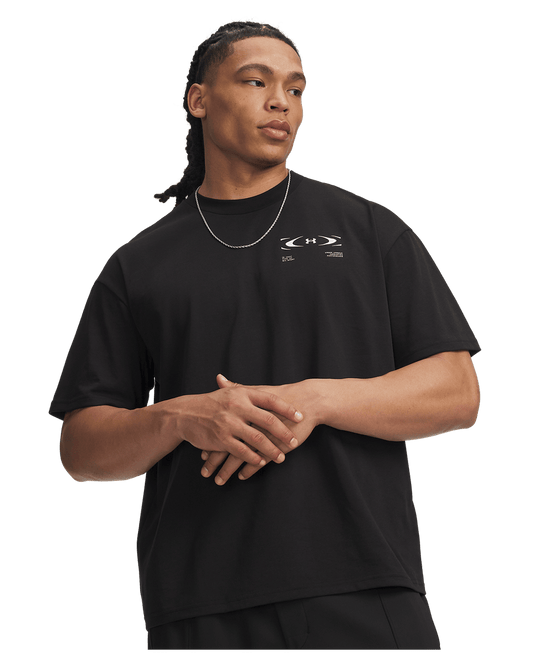 Under Armour UA Heavyweight Echo Logo Men's Oversized Short Sleeve