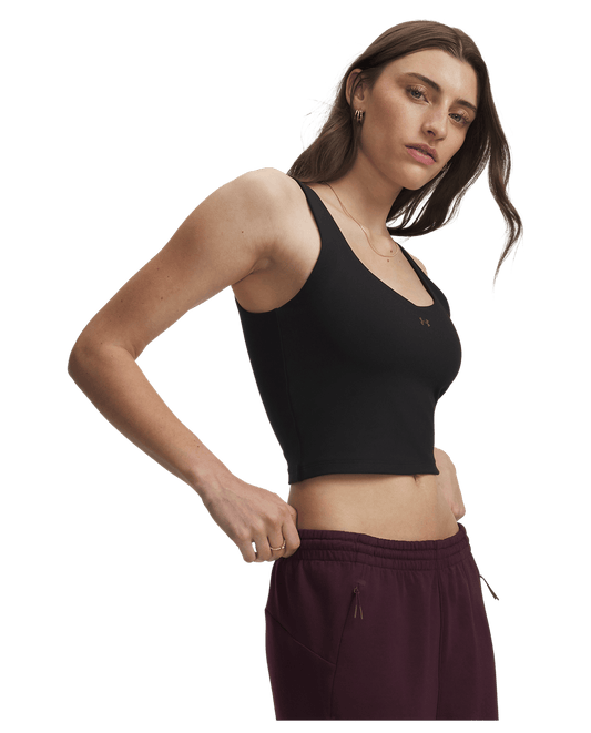 Under Armour Womens Motion Tank - UltimateBlack/Castlerock