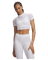 HeatGear® Elite Women's Crop Mock Short Sleeve