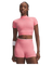 HeatGear® Elite Women's Crop Mock Short Sleeve