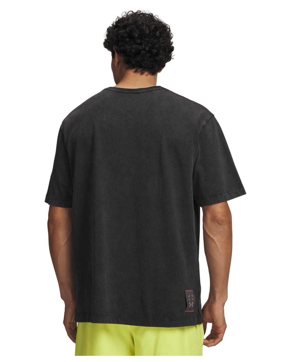 Under Armour Apparel UA Halo Run Heavyweight Wash Rvltn Men's Short Sleeve