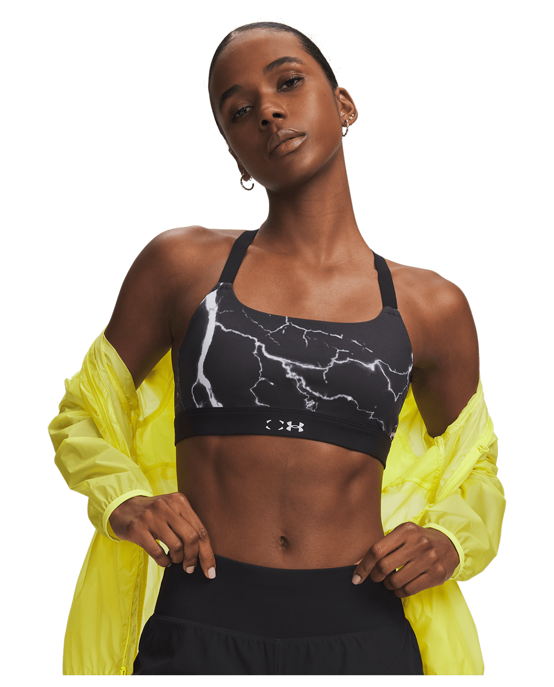 UA Halo Run Printed Women's Sports Bra