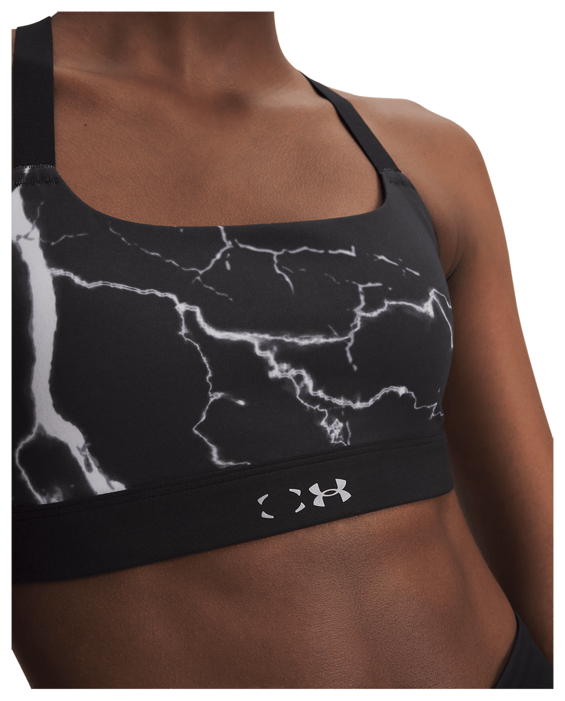UA Halo Run Printed Women's Sports Bra