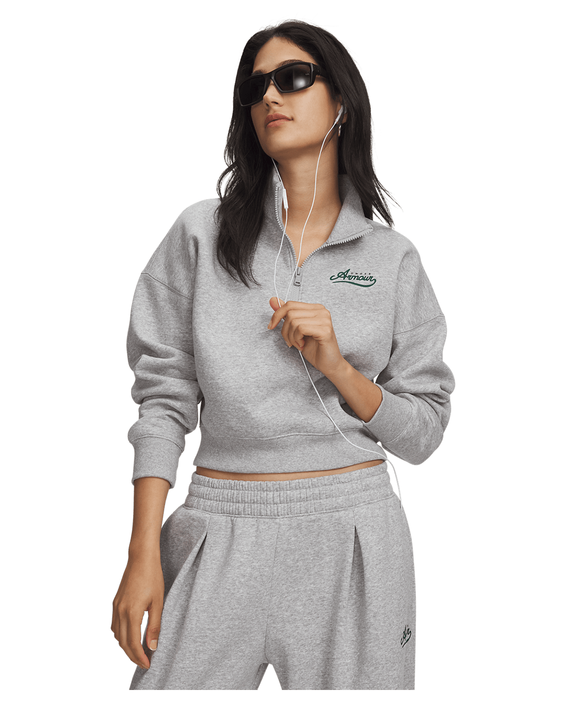 Under Armour Apparel UA Rival Fleece Varsity Women's ½ Zip