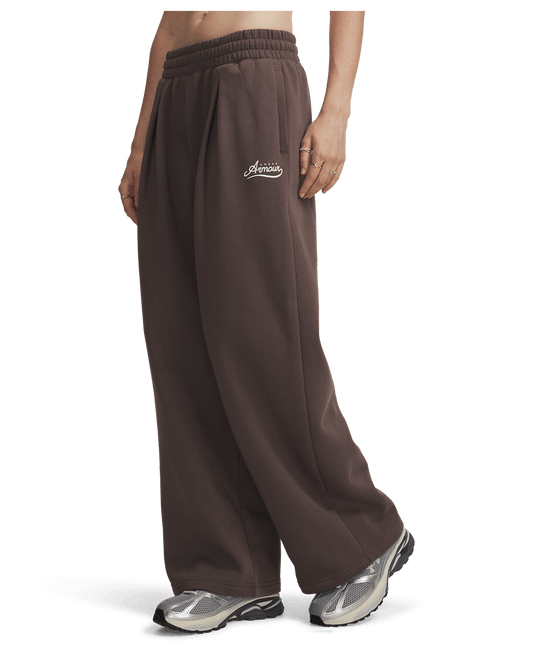 Under Armour Apparel UA Rival Fleece Pleated Varsity Women's Pants