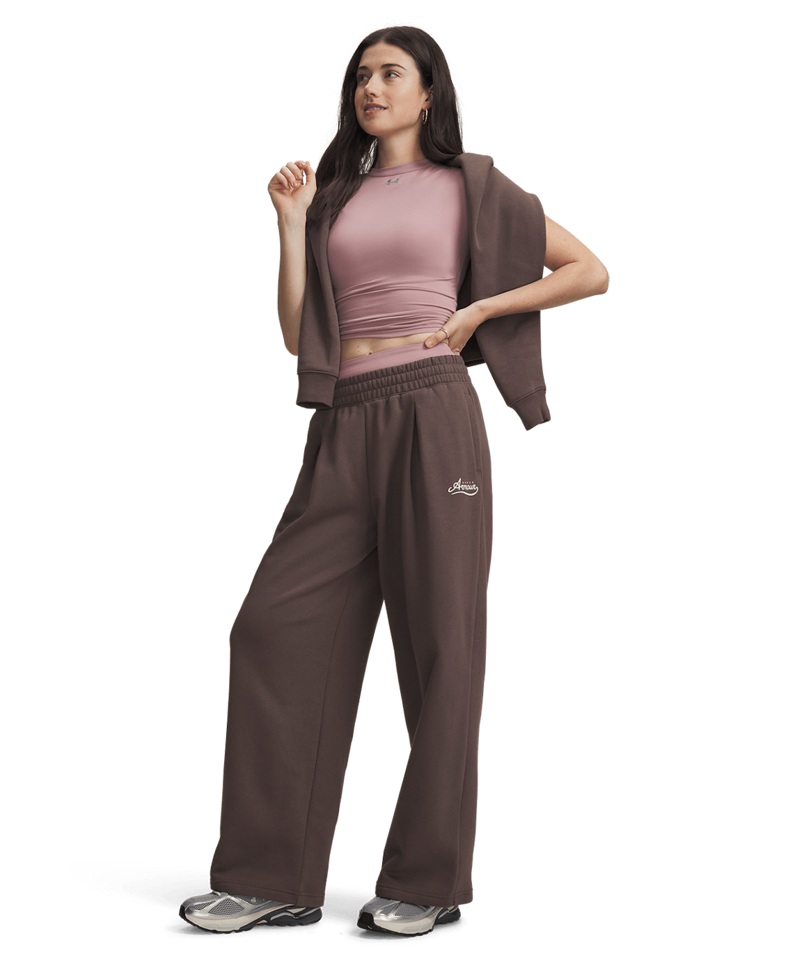Under Armour Apparel UA Rival Fleece Pleated Varsity Women's Pants