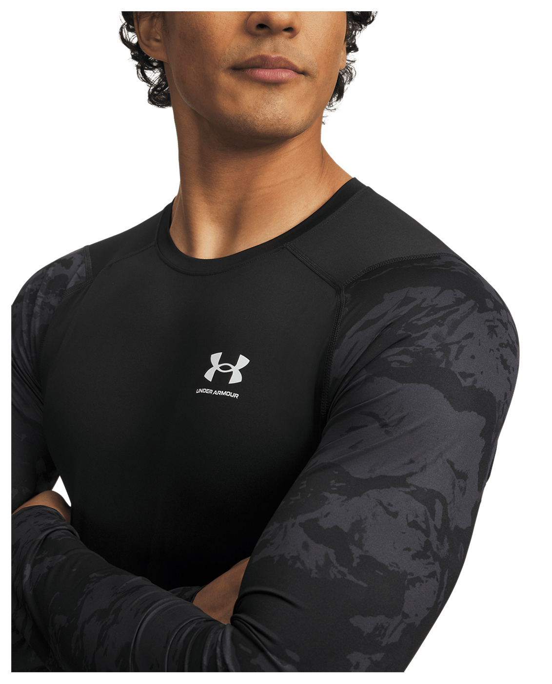 Under Armour Apparel HeatGear® Compression Colorblock Men's Long Sleeve