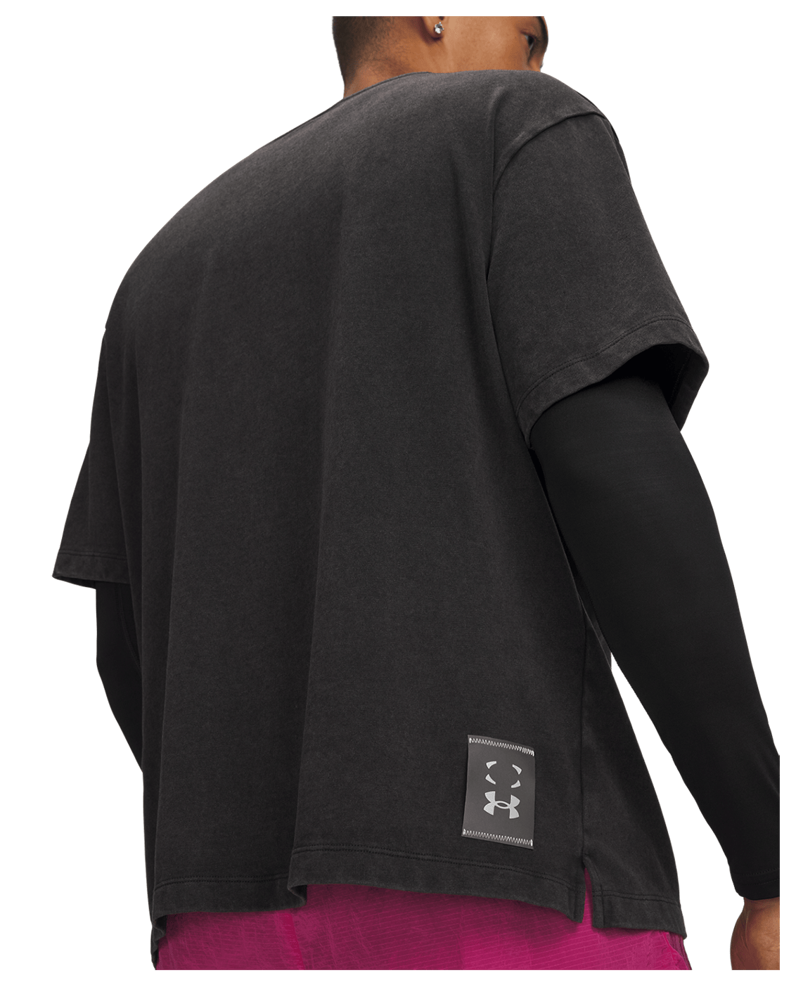 Under Armour Apparel UA Halo Run Heavyweight Wash Miles Men's Short Sleeve