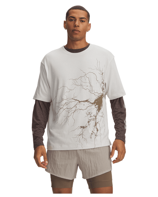 Under Armour Apparel UA Halo Run Heavyweight Lightning Men's Short Sleeve