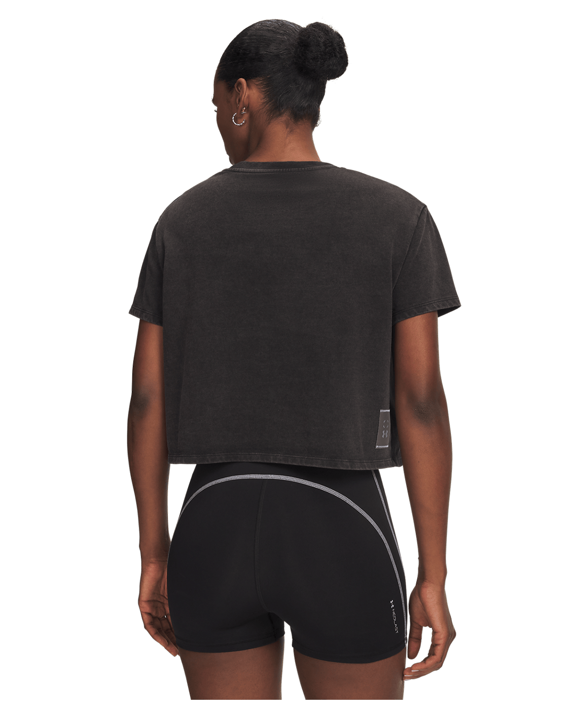 Under Armour Apparel UA Halo Run Heavyweight Wash Miles Women's Short Sleeve