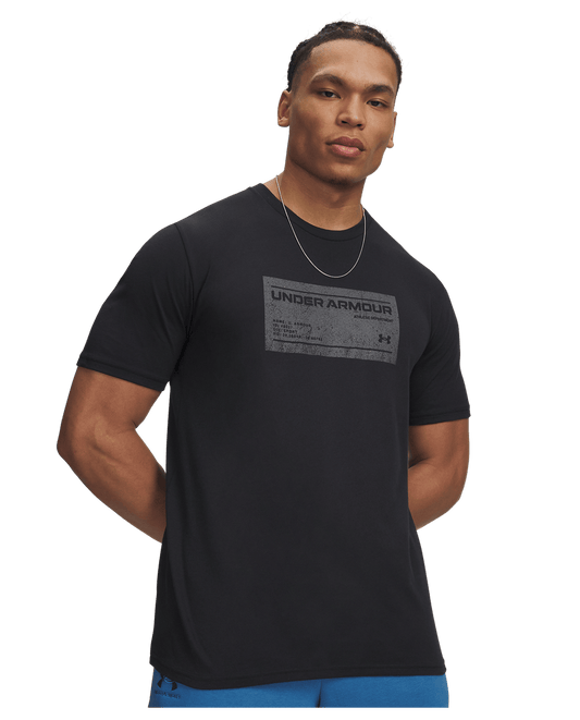 Under Armour Apparel UA Box Wordmark Label Men's Short Sleeve