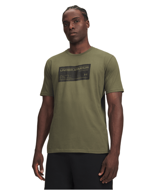 Under Armour UA Box Wordmark Label Men's Short Sleeve