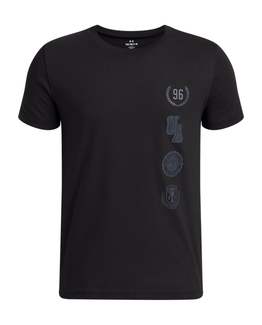 Under Armour Apparel UA College Crest Logo Boys' Short Sleeve