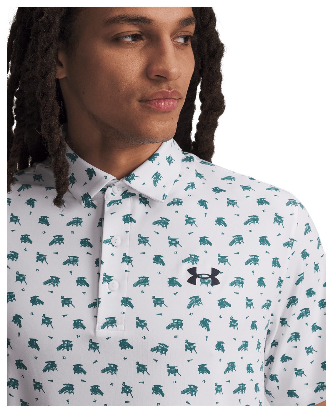 Under Armour UA Playoff 3.0 Printed Men's Polo