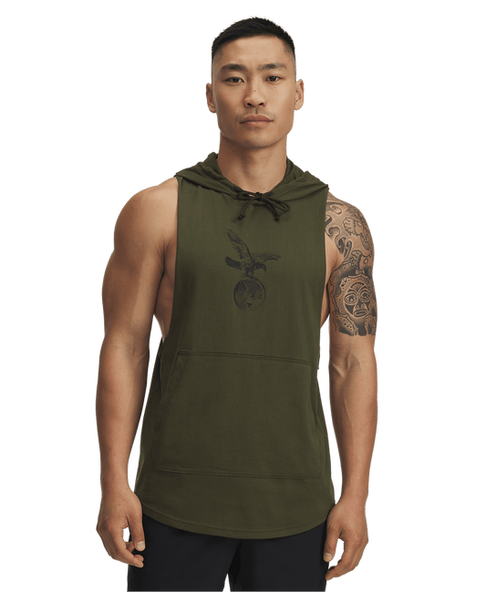 Under Armour Apparel Project Rock Men's Sleeveless Hoodie