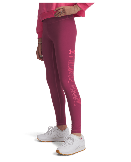Under Armour Apparel UA Motion Branded Girls' Leggings
