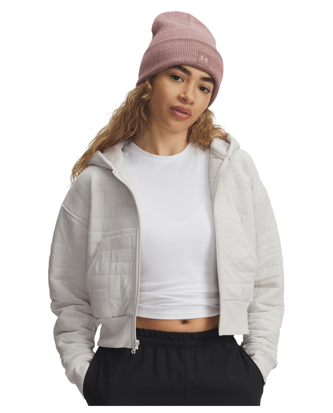 Under Armour Apparel UA Unstoppable Fleece Textured Women's Full Zip