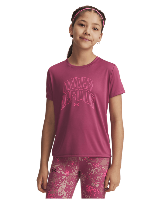 Under Armour Apparel UA Tech™ Varsity Graphic Girls' Short Sleeve